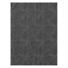 Moderne Vervormde Raster | Minimalistische Vloeiba Tafelkleed