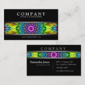 Moderne, verwarde harmonie visitekaartje (Voorkant / Achterkant)