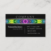 Moderne, verwarde harmonie visitekaartje (Achterkant)