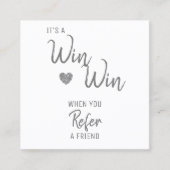 Moderne Verwijs een Kaart van de Verwijzing van de (Voorkant)