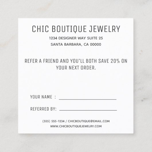 Moderne Verwijs een Kaart van de Verwijzing van de (Achterkant)