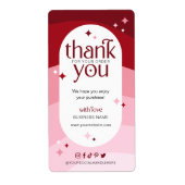 Moderne verzending van eBay Business Packaging in  Etiket (Voorkant)