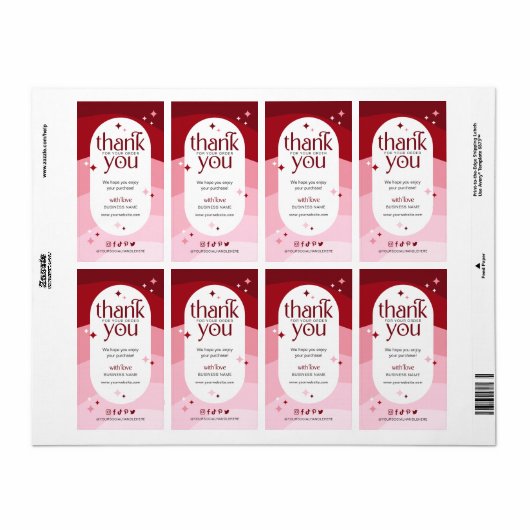 Moderne verzending van eBay Business Packaging in  Etiket (Full Sheet)