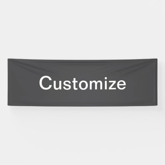 Moderne vet bewerkbare naam, bedrijf of merk enz. spandoek (Horizontaal)