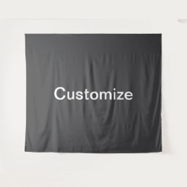 Moderne vet bewerkbare naam, bedrijf of merk enz. wandkleed