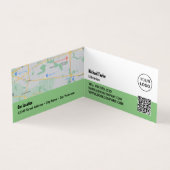 Moderne Vet, Bibliotheek, Librarian Gedetailleerd Visitekaartje (Binnen)