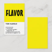 Moderne Vet, ijsklok-voorouder Visitekaartje (Voorkant / Achterkant)