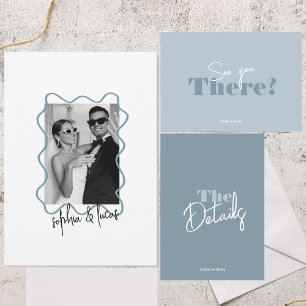 moderne vet minimale stoffige blauwe golvende brui kaart