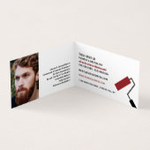 Moderne Vet, Schilder & Decorator Foto Visitekaartje (Binnen)