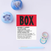 Moderne Vet, Vakbende Klasse Advert Flyer (Enkel)