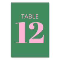Moderne Vetgedrukte Typografie Roze Groene Bat Mit