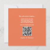 Moderne Vetgedrukte Typografie Trouw Save the Date (Achterkant)