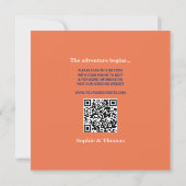 Moderne Vetgedrukte Typografie Trouw Save the Date (Achterkant)