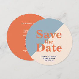 Moderne Vetgedrukte Typografie Trouw Save the Date