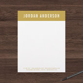 Moderne Vetnaam met bewerkbare koptekst Briefhoofd