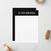 Moderne Vetnaam met bewerkbare koptekst Notitiekaartje (Voorkant / Achterkant in situ)