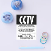 Moderne Vette, CCTV Security Adverteren brochure (Enkel)