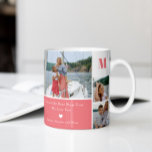 Moderne Vette Letters MOM 7 Aangepaste Foto Mok<br><div class="desc">Leg gekoesterde herinneringen vast met onze aanpasbare Pink Moederdag-Mok! Deze charmante keramische mok biedt zeven bewerkbare fotosleuven, ideaal voor het presenteren van kostbare momenten. Of het nu gaat om familieportretten, vakantiekiekjes of openhartige opnames, personaliseer elke ruimte om een uniek en oprecht cadeau voor mama te creëer. De vette roze letters...</div>