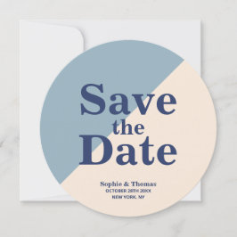 Moderne Vette Typografie Bruiloft Save the Date