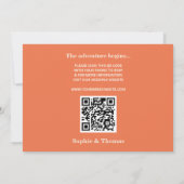 Moderne Vette Typografie Bruiloft Save the Date Kaart (Achterkant)