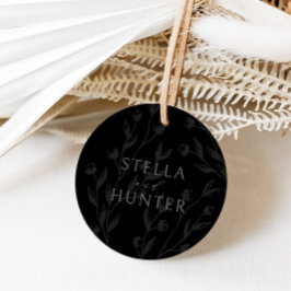 Moderne Victoriaans Elegant Greenery Bedankjes Labels