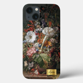 Moderne  Victoriaans stille-leven-bloemen Art Pe Case-Mate iPhone Case