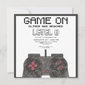 Moderne videogames verjaardag kaart (Voorkant)