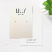 Moderne videombre-oorkoningskaart visitekaartje (Bureau)