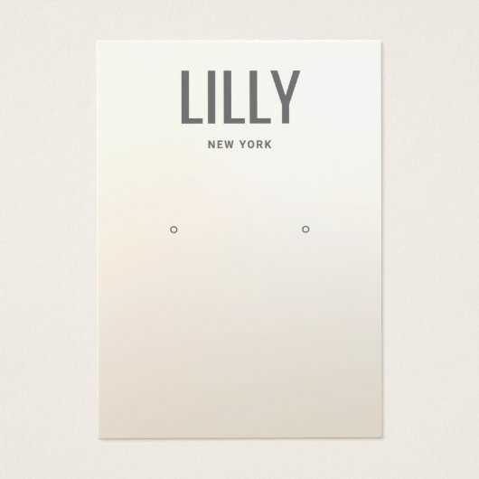 Moderne videombre-oorkoningskaart visitekaartje (Voorkant)