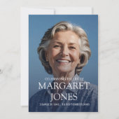 Moderne viering levensfoto kaart (Voorkant)