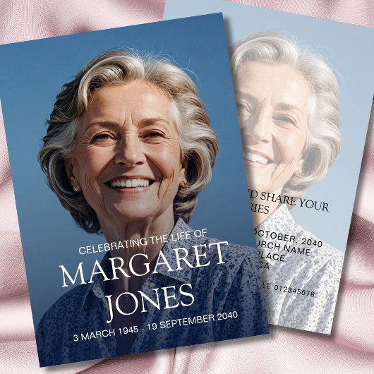 Moderne viering levensfoto kaart