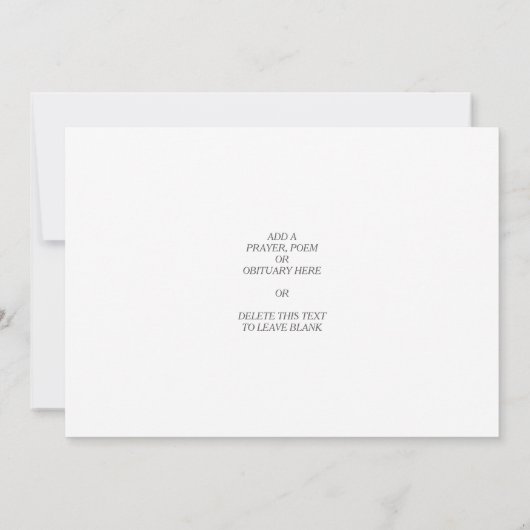 Moderne viering levensfoto kaart (Achterkant)