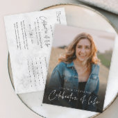 Moderne viering van de begrafenis van de herdenkin briefkaart