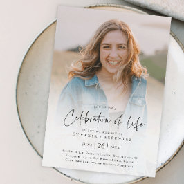 Moderne viering van de begrafenis van de herdenkin kaart