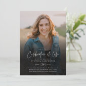 Moderne viering van de begrafenis van de herdenkin kaart (Staand voorkant)