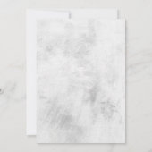 Moderne viering van de begrafenis van de herdenkin kaart (Achterkant)