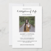 Moderne viering van de uitnodiging voor een leven (Voorkant)