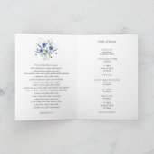 Moderne viering van het leven Foto Begrafenis Gevo Programma (Binnen)