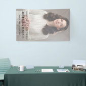 Moderne viering van levensfoto-ontwerp spandoek (Beurs)