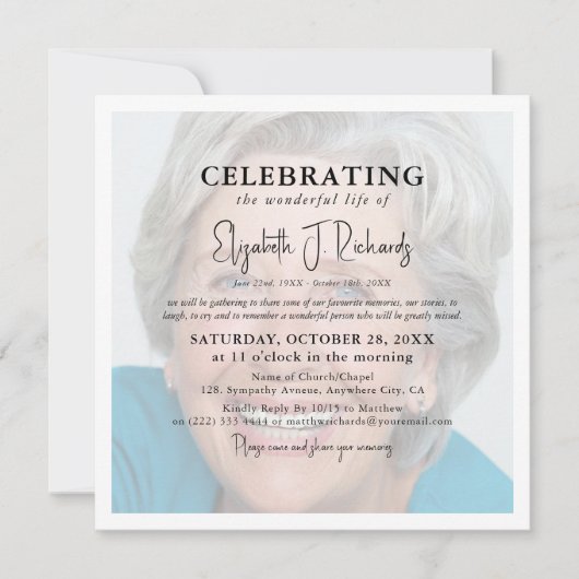 Moderne viering van Life Foto Collage Keepomwille Kaart (Voorkant)