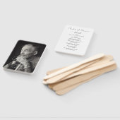 Moderne viering van Life Foto Orde van Dienst Handwaaier (Niet-gemonteerd)