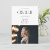 Moderne viering van Open Huis voor afgestudeerden  Kaart (Staand voorkant)