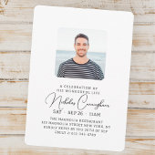 Moderne viering van zijn prachtige levensmonument kaart