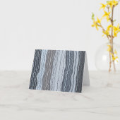 Moderne vierkant 5 blanco briefkaart (Gele Bloem)