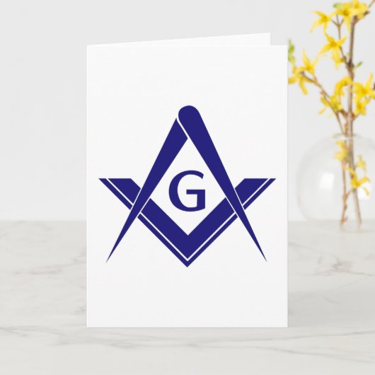 Moderne Vierkant & Kompassen Kaart (Gele Bloem)