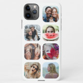 Moderne vierkante foto Keepsake Wit iPhone Hoesje (Achterkant)