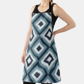 Moderne vierkanten schort (Insitu)