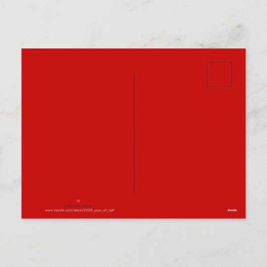 Moderne Vietnamese kat nieuwjaar 2023 HPC Feestdagenkaart (Achterkant)