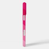 Moderne vijfroze diagonaal minimalistisch, naam Case-Mate iPhone case (Achterkant / Rechts)