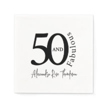 Moderne Vijftig en Fantastisch 50ste Verjaardagsfe
